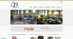 Desktop Screenshot of iranplast.com
